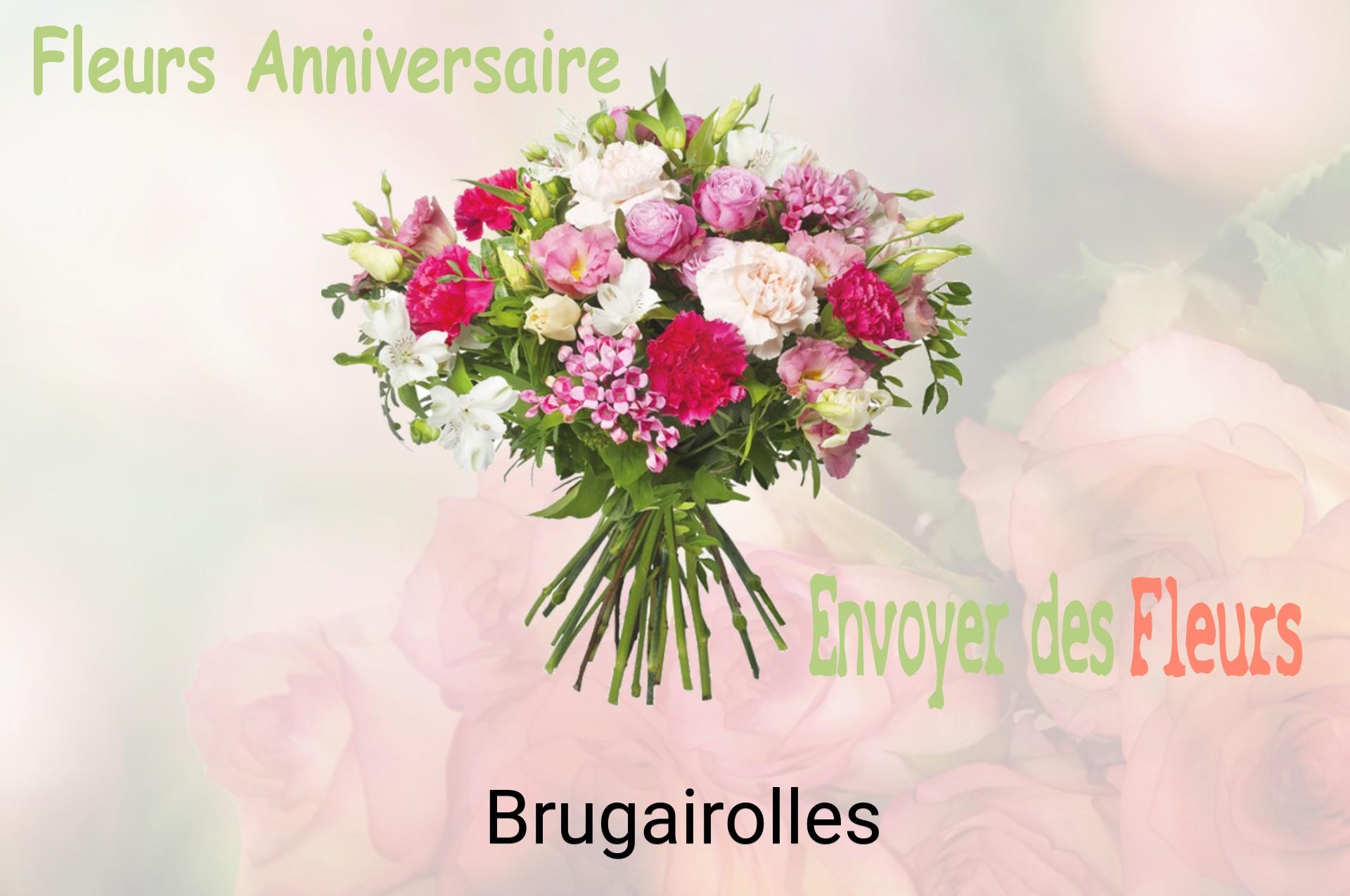 Bouquet de fleurs d’anniversaire livré à Brugairolles