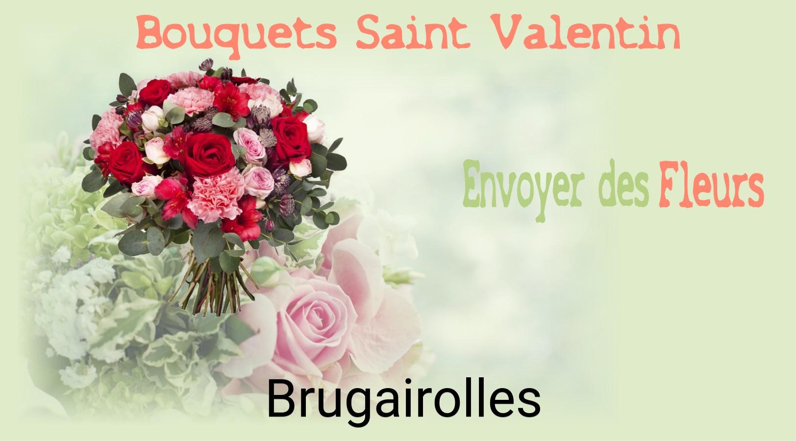 Roses de Saint-Valentin livrées à Brugairolles